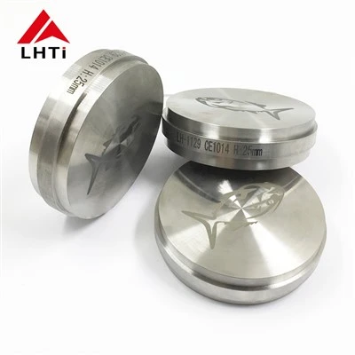 Titanium rund kage præcision brugerdefinerede bearbejdningsdele